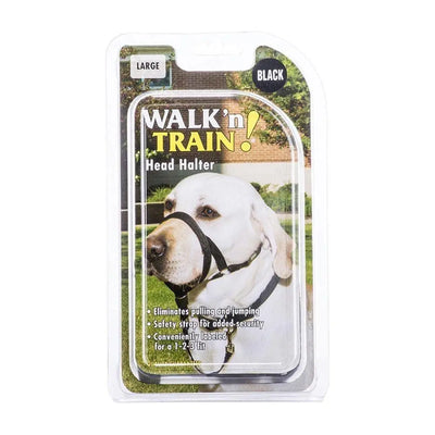 Coastal® Walk 'n Train!® Dog Head Halter Black Color Size 03 Coastal®