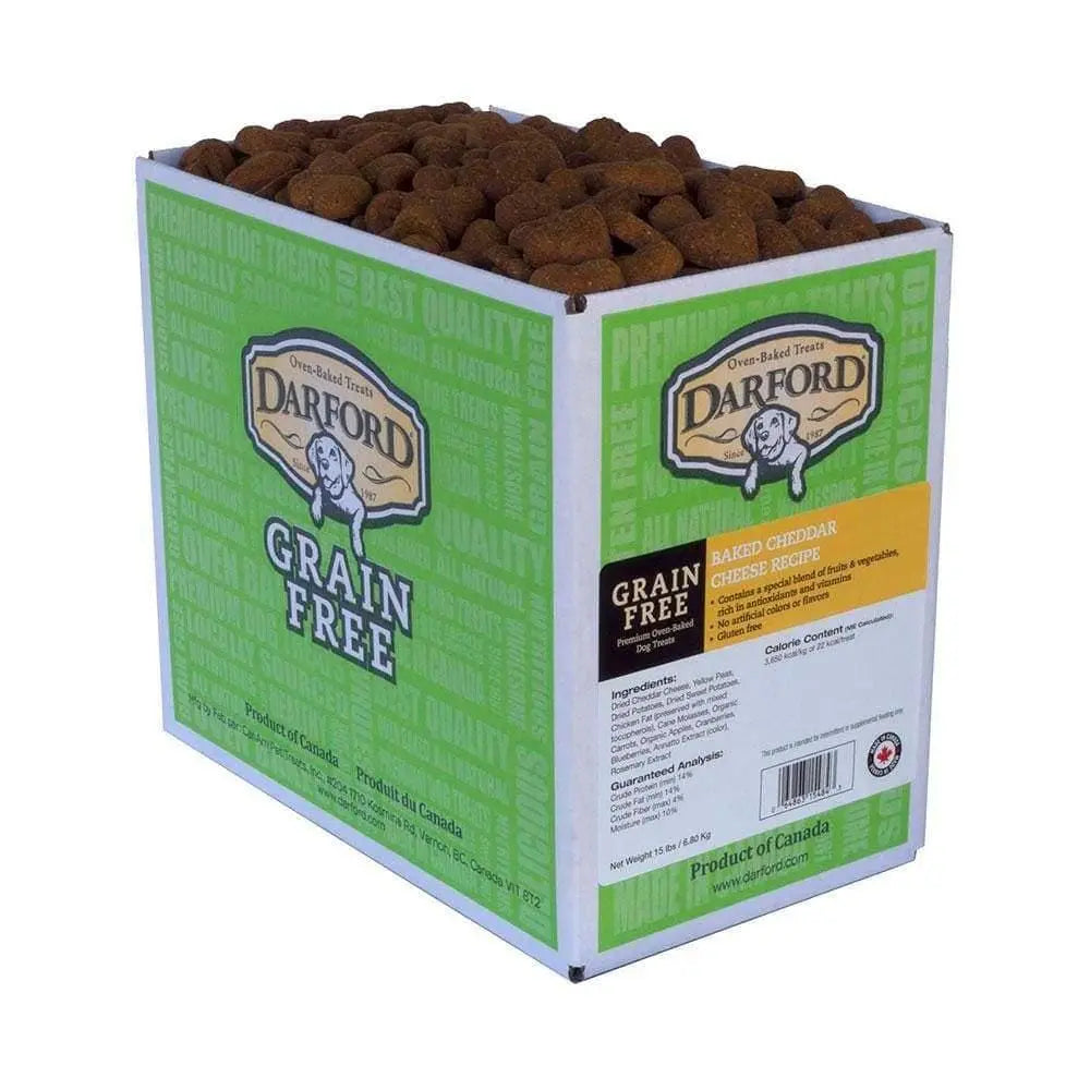 Darford® Grain Free Baked Cheddar Cheese Recipe Dog Treats 15 Lbs Darford®