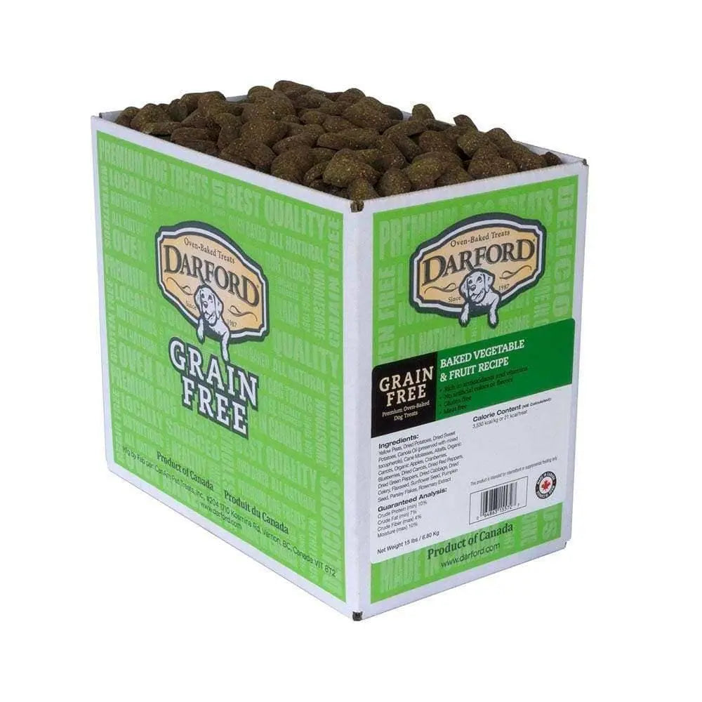 Darford® Grain Free Baked Vegetable & Fruit Recipe Dog Treats 15 Lbs Darford®