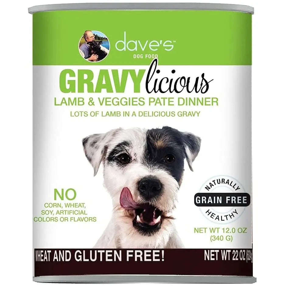 Dave's Pet Food Gravylicious Lamb and Veggies Pate Dinner Dave's Pet Food Gravylicious Lamb and Veggies Pate Dinner