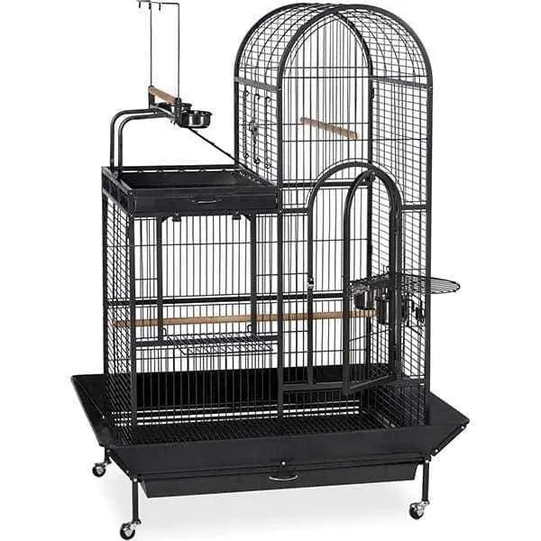 Deluxe Parrot Dometop Cage with Playtop Prevue Pet