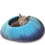 Dharma Dog Karma Cat Wool Pet Cave, Ombre, Dharma Dog Karma Cat