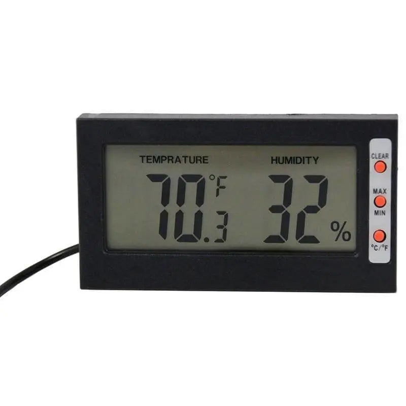 Digital Thermometer and Hygrometer for Terrariums Egg Incubator Vivarium Electronics