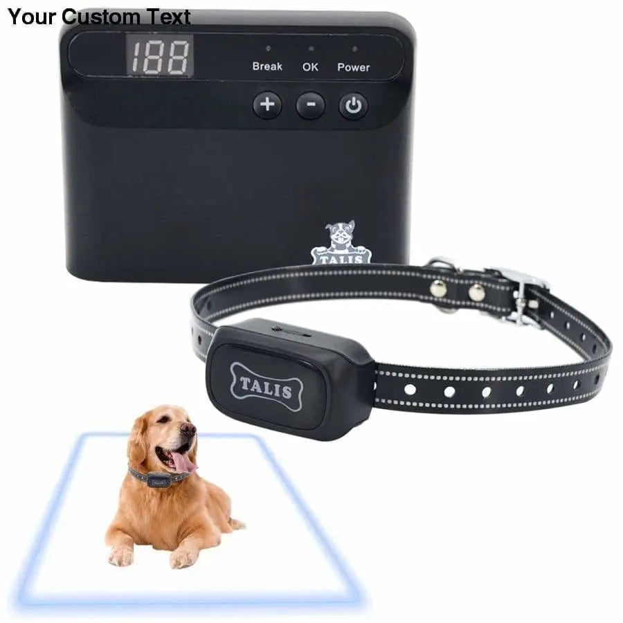 Dog 3 Sided Invisible Fence Wire Electric Pet System Containment Collar Transmitter Waterproof Talis Us