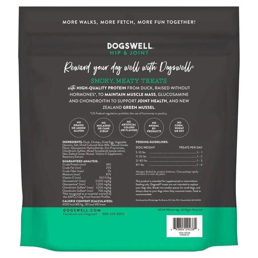Dogswell Grillers Hip & Joint Grain-Free Duck Dog Treats 1ea/20 oz Dogswell CPD