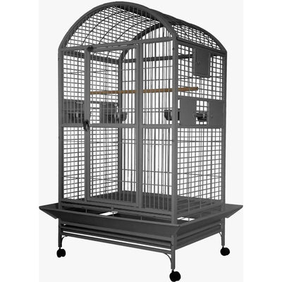 DomeTop Bird Cage with 1" Bar Spacing 36"x28"x65" A&E Cage Company