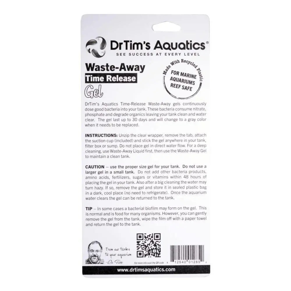 Dr. Tim's Aquatics Time Release GelWaste-Away Marine Water Clarifier 2 pk, Dr. Tim's Aquatics