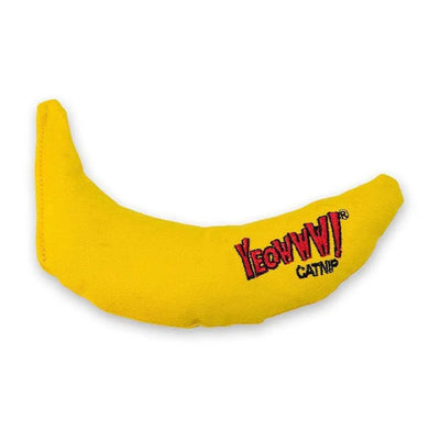 Ducky World Yeowww!® Banana Catnip Toys 7 Inch Ducky World Yeowww!®