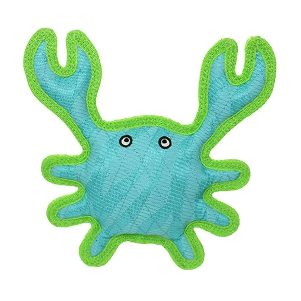 DuraForce® Characters Crab Dog Toys Blue Color 1.5 X 9 X 9.8 Inch DuraForce®