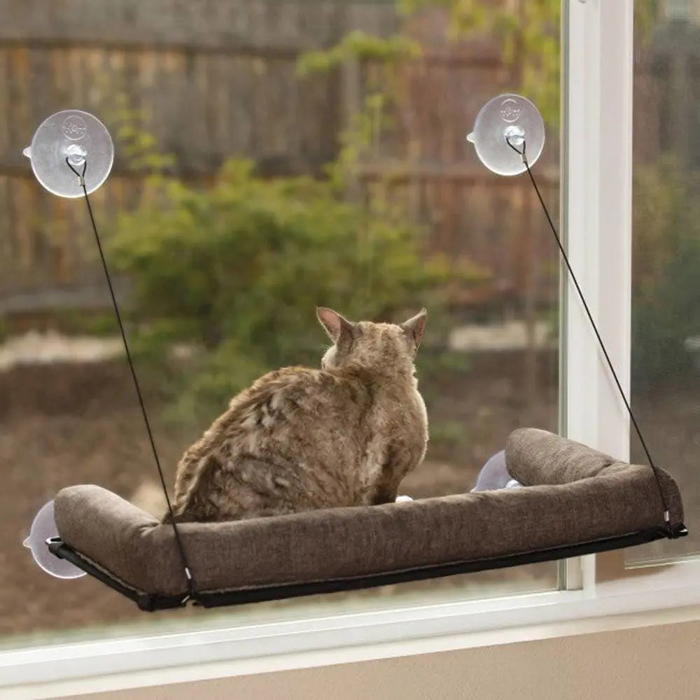 EZ Mount Kitty Sill Deluxe with Bolster K&H Pet Products
