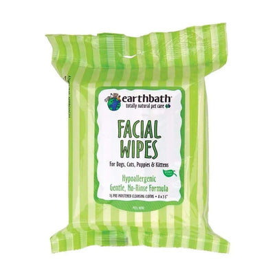 Earthbath® Facial Wipes for Cat & Dog 25 Count Earthbath®