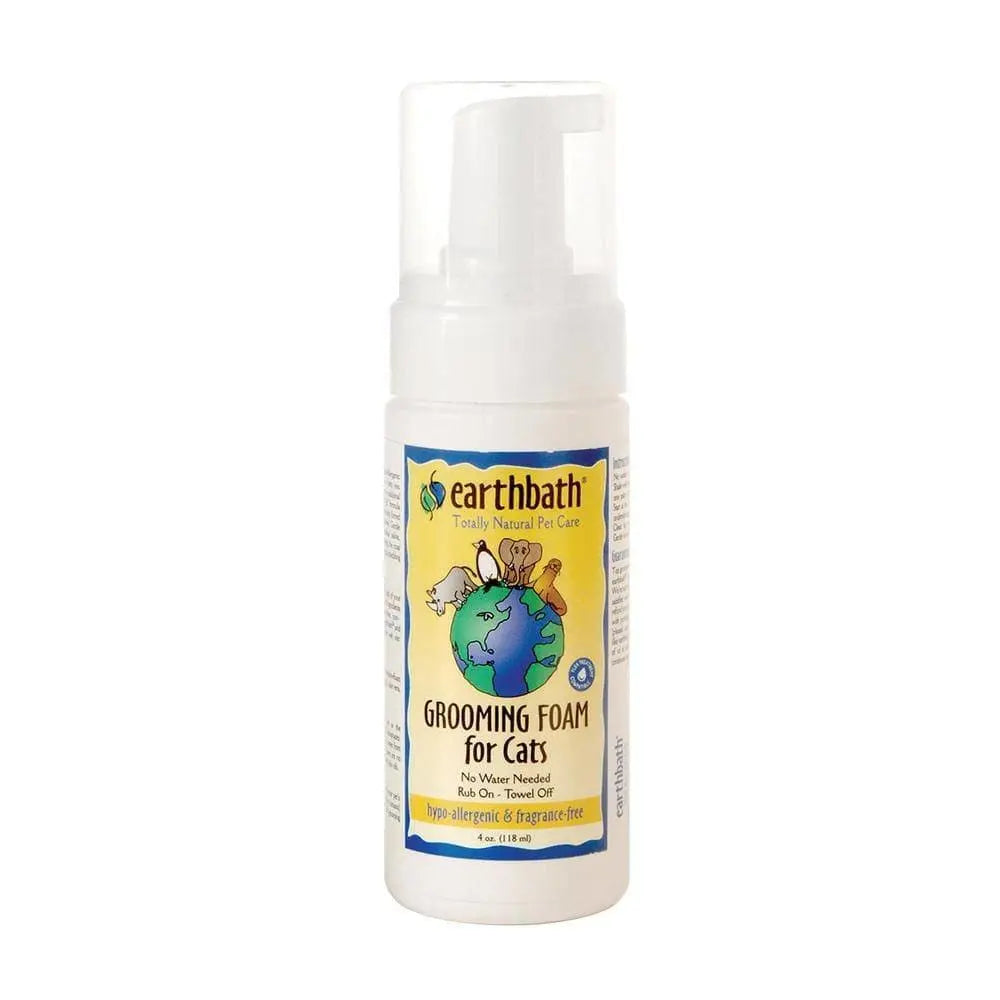 Earthbath® Fragrance Free Hypo-Allergenic Grooming Foam for Cat 4 Oz Earthbath®