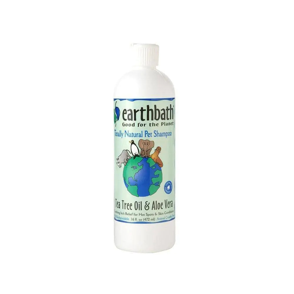 Earthbath® Tea Tree & Aloe Vera Hot Spot Relief Shampoo for Cat & Dog 16 Oz Earthbath®