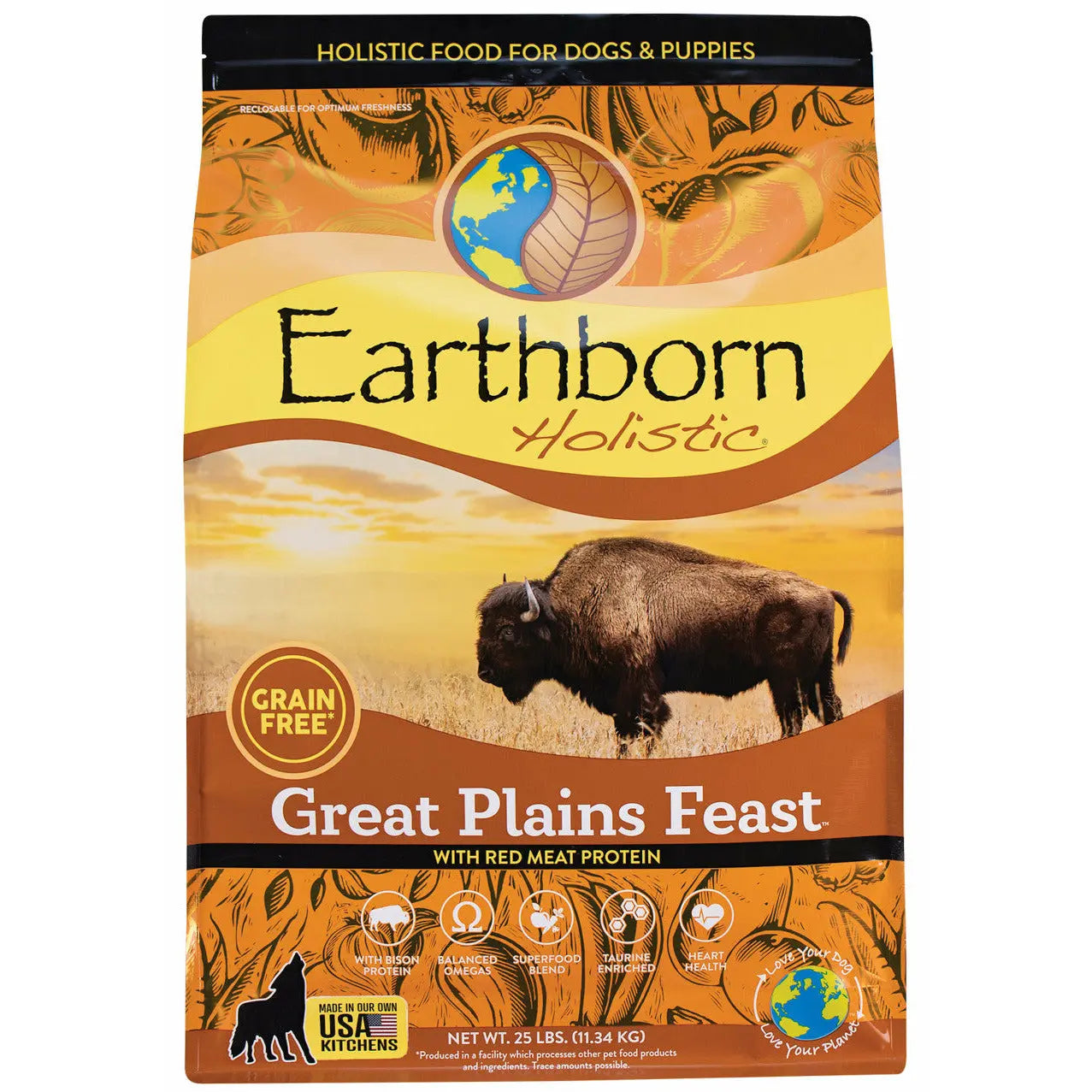 Earthborn Holistic® Grain Free Great Plains Feast with Bison Meal Earthborn Holistic®