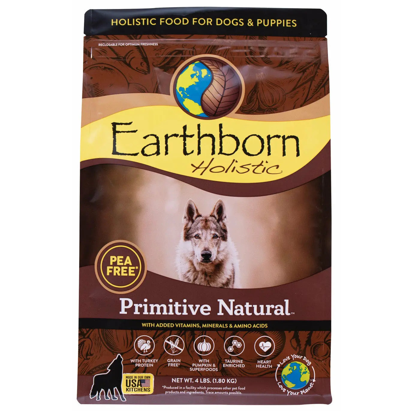 Earthborn Holistic® Grain Free Primitive Natural Turkey Dry Dog Food Earthborn Holistic®