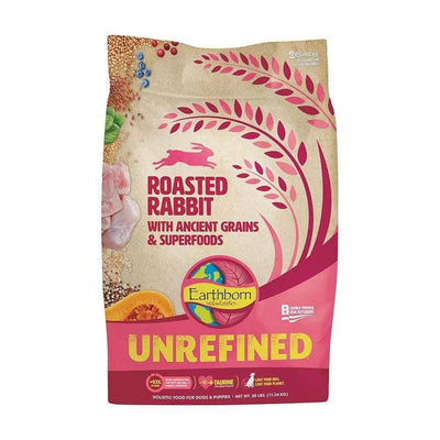 Earthborn Holistic® Unrefined Roasted Rabbit with Ancient Grains & Superfoods for Dog 25 Lbs Earthborn Holistic®