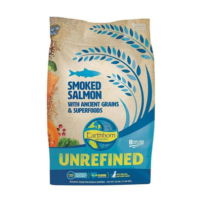 Earthborn Holistic® Unrefined Smoked Salmon with Ancient Grains & Superfoods for Dog 25 Lbs Earthborn Holistic®