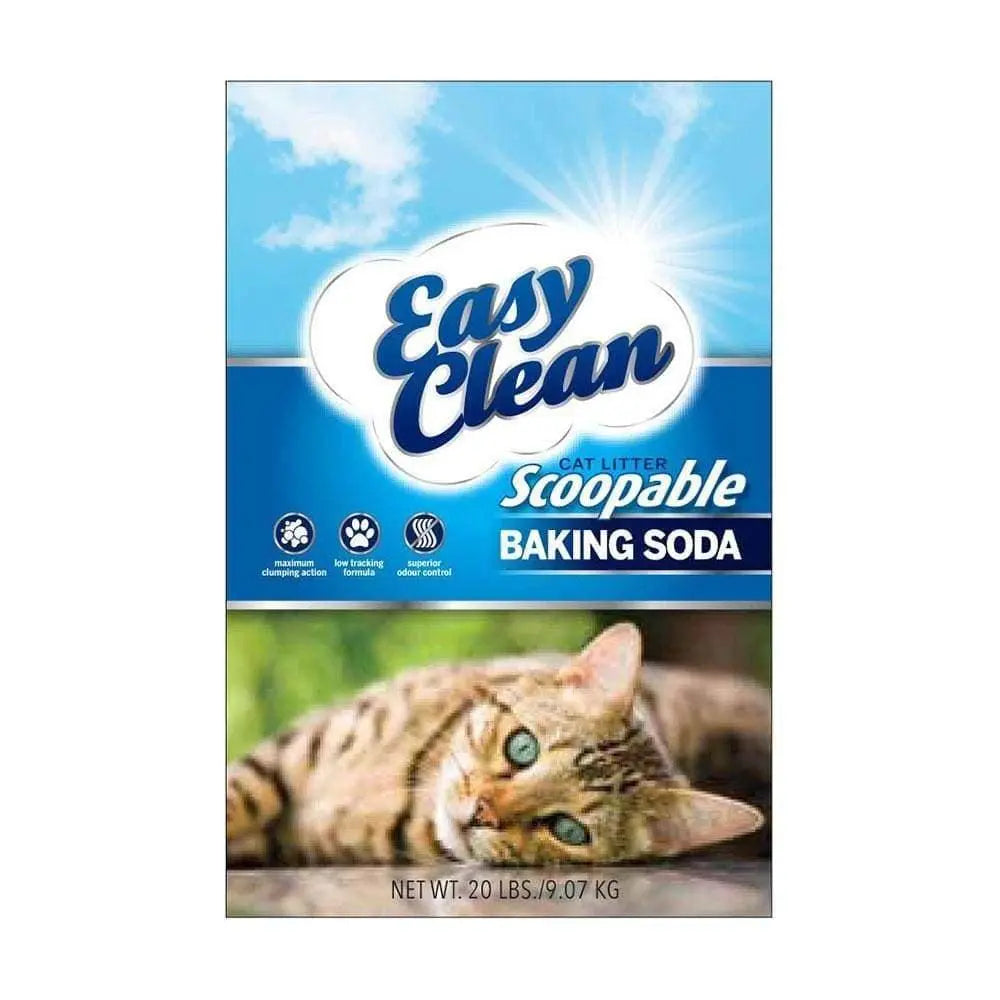 EasyClean Baking Soda Scoopable Cat Litter 20 Lbs EasyClean