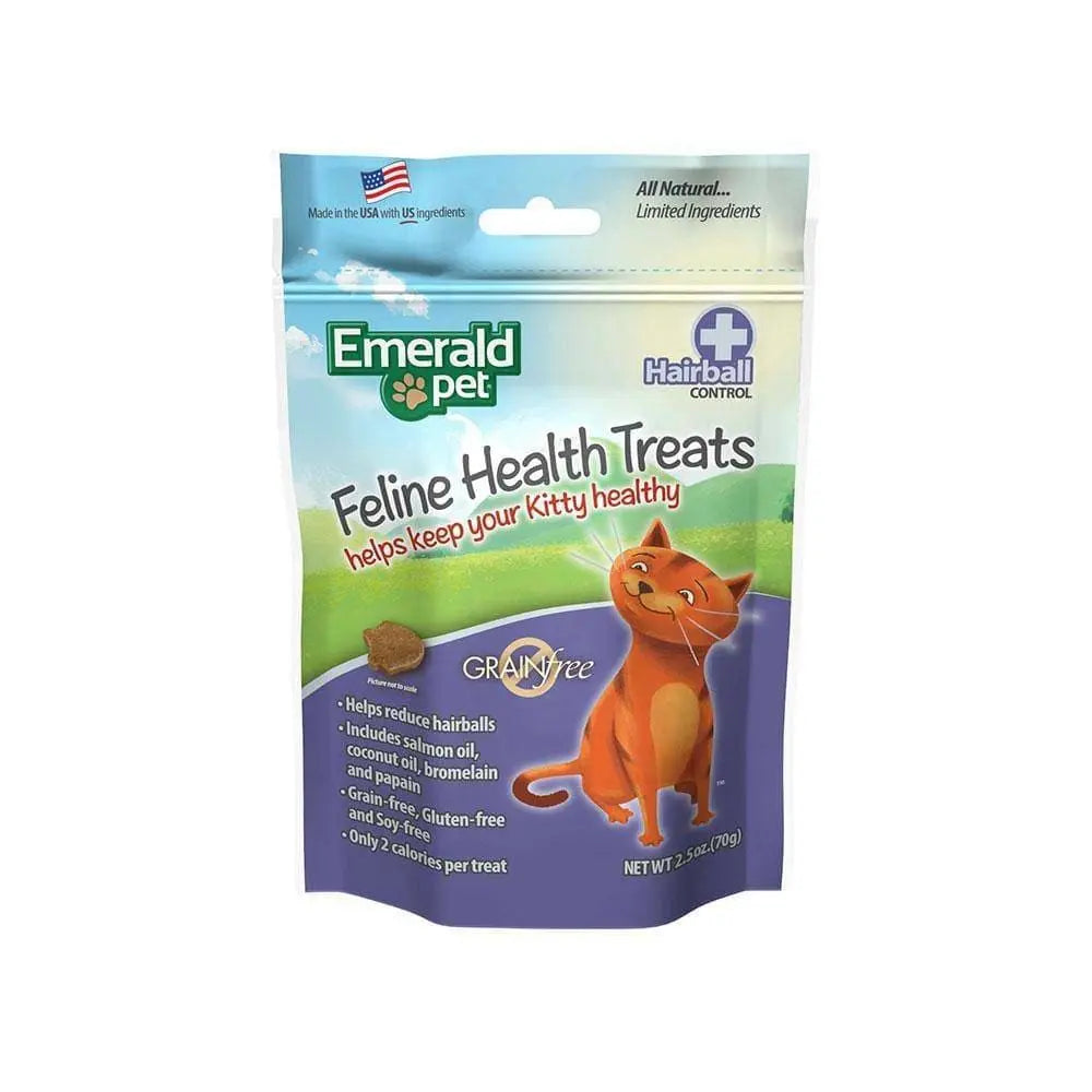 Emerald Pet® Hairball Control Feline Health Treats 2.5 Oz Emerald Pet®