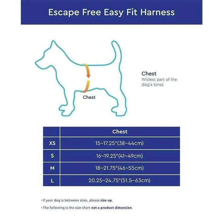 Escape Free Easy Fit Harness Gooby WP