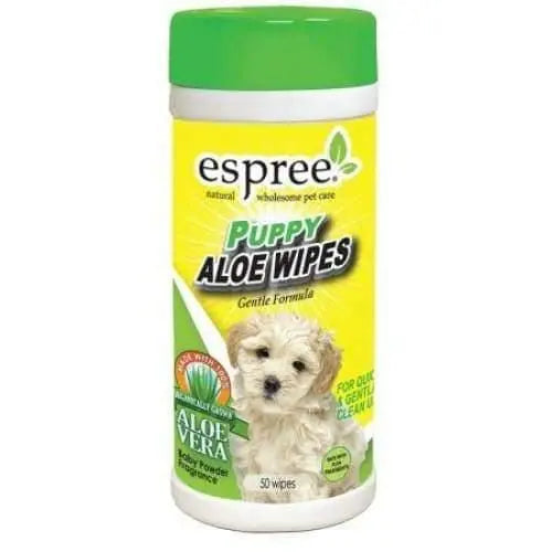 Espree Sensitive Skin Formula Puppy Aloe Wipes 50 Count Espree LMP