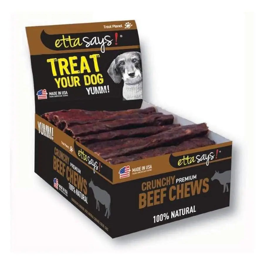 Etta Says! Premium Crunchy Beef Dog Treat 1ea/16 oz, 4.5 in Etta Says