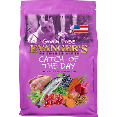 Evanger's Grain-Free Catch of the Day Dry Kitten Food 4.4 lb Evanger's
