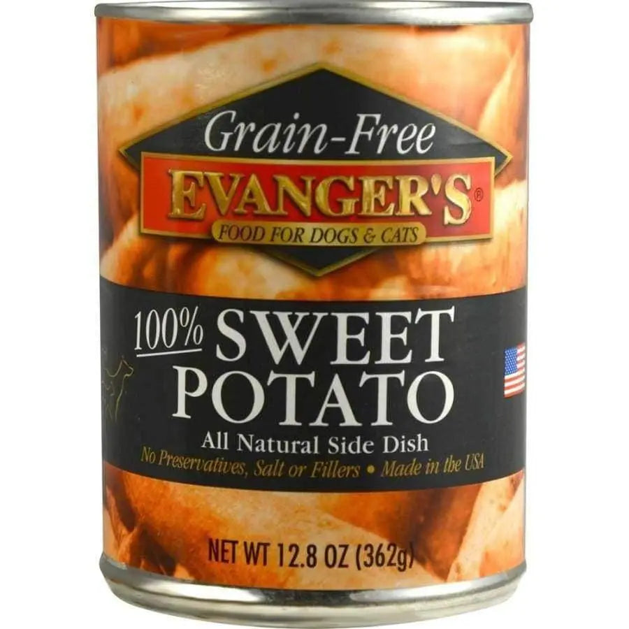Evanger's Grain-Free Sweet Potato Canned Dog & Cat Food 12ea/12.8 oz Evanger's