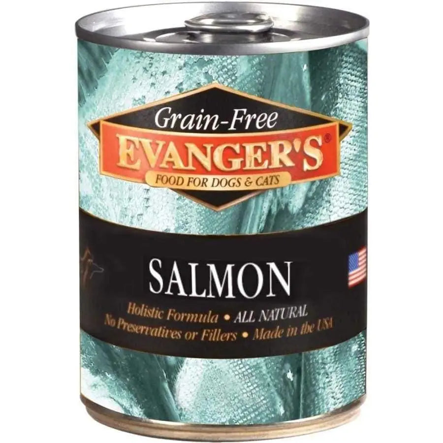 Evanger's Grain-Free Wild Salmon Canned Dog & Cat Food case of 12 Evanger's
