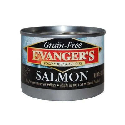 Evanger's Grain-Free Wild Salmon Canned Dog & Cat Food case of 24 Evanger's