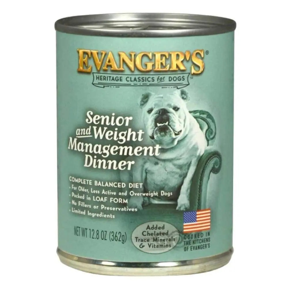 Evanger's Heritage Classic Senior/Weight Management Canned Dog Food 12.8 oz, case of 12 Evanger's