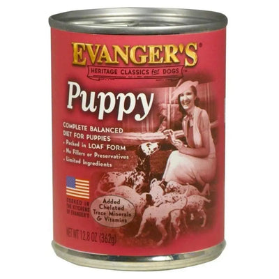 Evanger's Puppy and Underweight Heritage Classic Dogs Food Evanger's