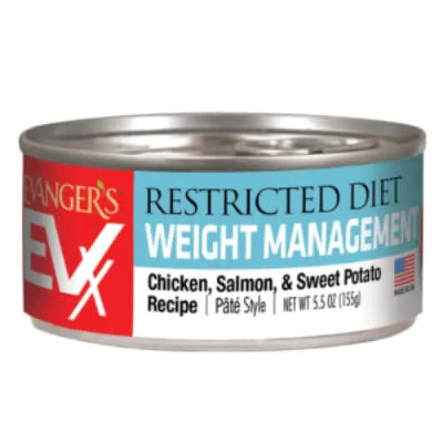 Evanger's Restricted Diet for Cats Weight Management Canned Cat Food 24/5.5oz Evanger's