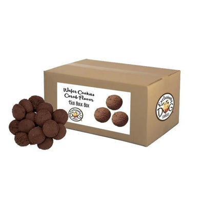 Exclusively Pet Dog Wafer Cookies Carob Flavor 15 lb Exclusively Pet CPD