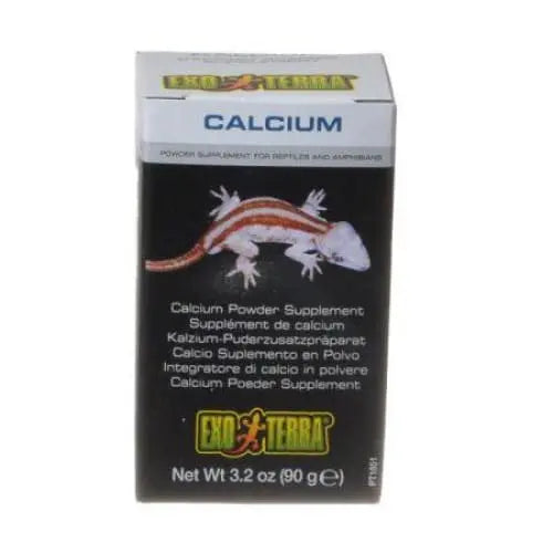 Exo-Terra Calcium Powder Supplement for Reptiles & Amphibians Exo-Terra