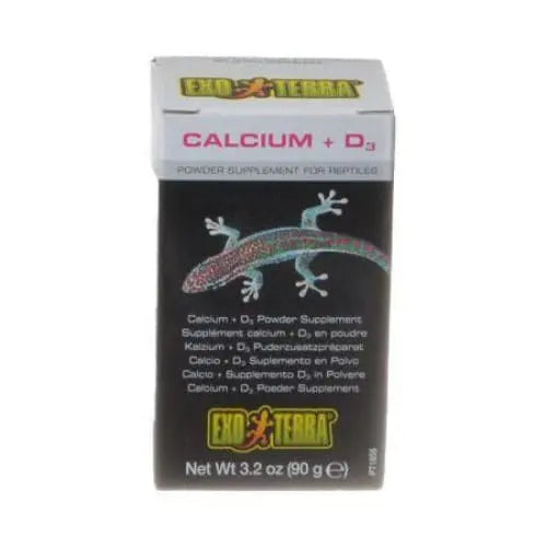 Exo-Terra Calcium + D3 Powder Supplement for Reptiles Exo-Terra