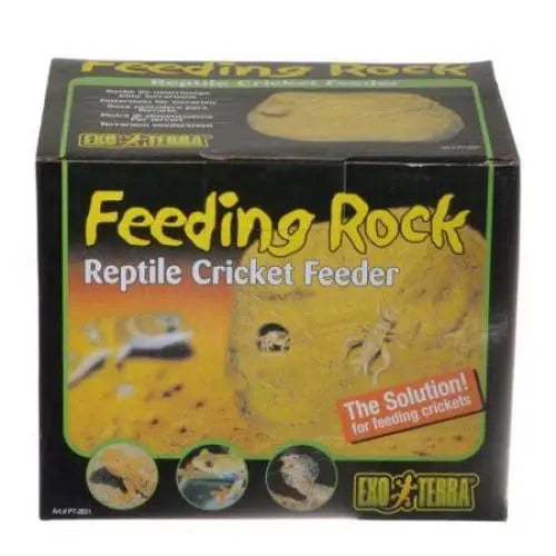 Exo-Terra Feeding Rock Reptile Cricket Feeder Exo-Terra
