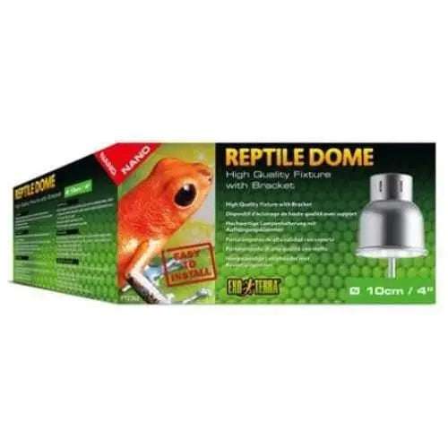 Exo Terra Nano Reptile Dome with Support Bracket 4" Exo Terra