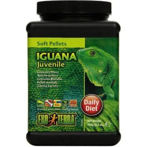 Exo Terra Soft Pellets Juvenile Iguana Food Exo-Terra