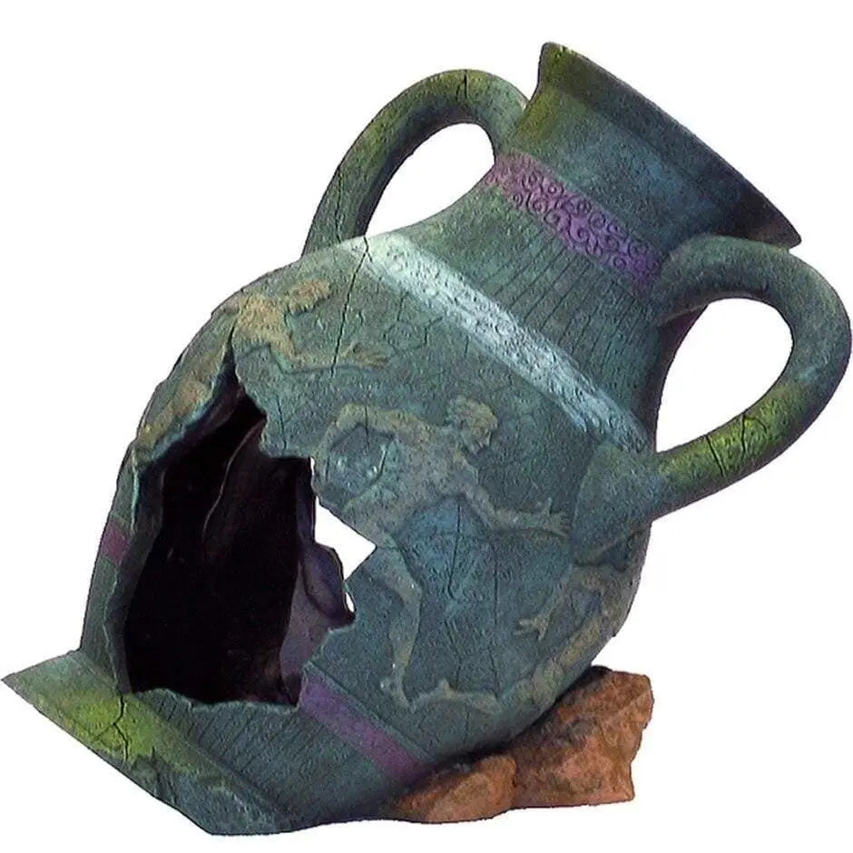 Exotic Environments Ancient Vases & Urns - Greek Blue Ribbon Pet