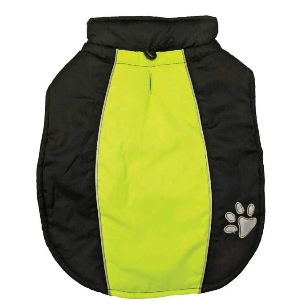 Fashion Pet Sporty Jacket Green, Black 1ea/Extra-Large Fashion Pet CPD