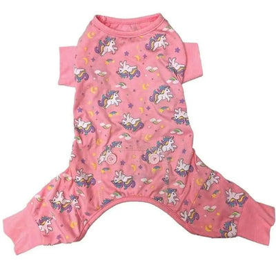 Fashion Pet Unicorn Pajamas Pink 1ea/Extra-Large Fashion Pet CPD