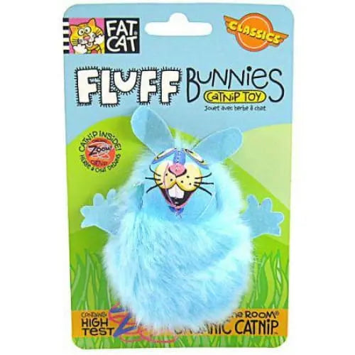 Fat Cat Fluff Bunnies Cat Toy - Assorted Fat Cat