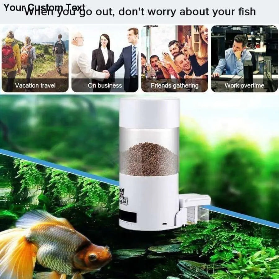 Feeder Food Fish Smart Timer Automatic Aquarium Feeding Tank Auto Device Talis Us