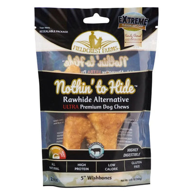 Fieldcrest Farms Nothin' To Hide Ultra Wishbone Dog Treat Fieldcrest Farms