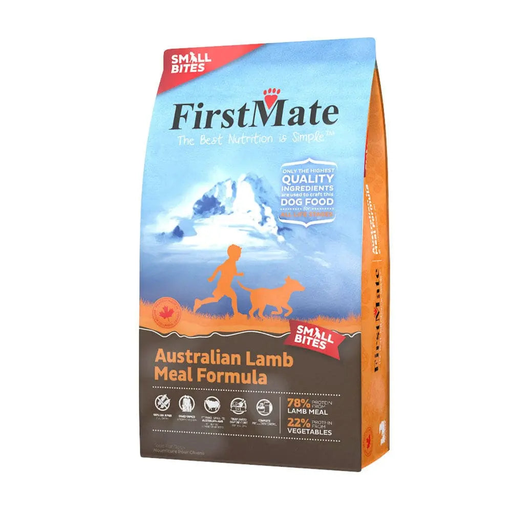 FirstMate? Grain Free Limited Ingredient Diet Australian Lamb Meal Formula Small Bites Dog Food 14.5 FirstMate?