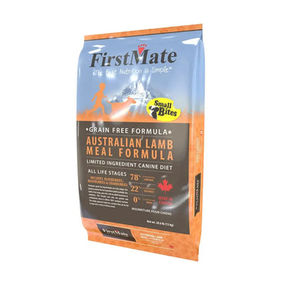 FirstMate? Grain Free Limited Ingredient Diet Australian Lamb Meal Formula Small Bites Dog Food 5 FirstMate?