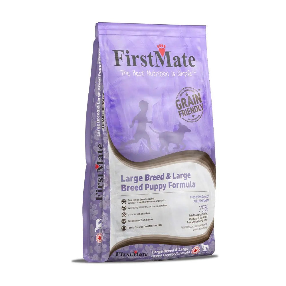 FirstMate™ Grain Friendly™ Large Breed (Puppy + Adult) Formula Dog Food 25lb FirstMate?