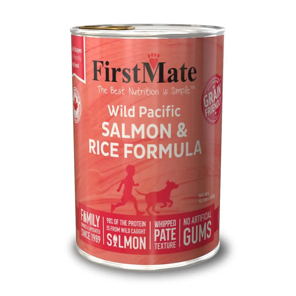 FirstMate™ Grain Friendly™ Wild Pacific Salmon & Rice Formula Dog Food 12.2 Oz FirstMate?
