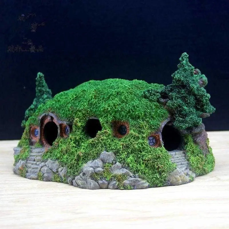 Buy Fish Tank Rocks Resin Artificial Coral Inserts Decor Shell